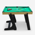 Multifunktionellt hopfällbart 3in1 biljardbord bord pingisbord hockeybord Texas Egenskaper
