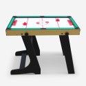 Multifunktionellt hopfällbart 3in1 biljardbord bord pingisbord hockeybord Texas Pris