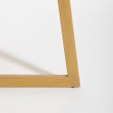 Matbord 120x80cm vit eller trä bordsskiva Skandinavisk stil Valk Kostnad