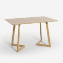 Matbord 120x80cm vit eller trä bordsskiva Skandinavisk stil Valk Katalog