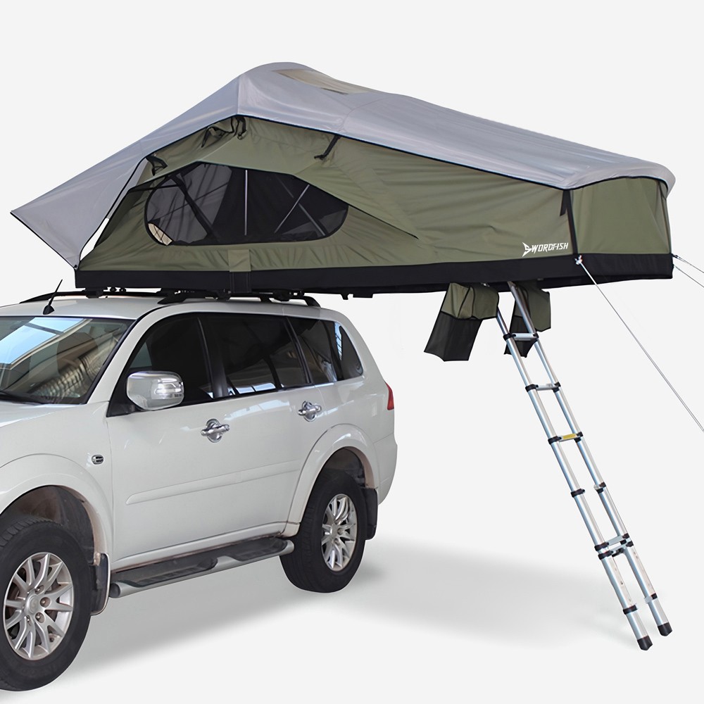 Taktält För 4 Personer 190x240cm Biltak Camping Alaska XL