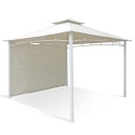 Paviljong 3,3x3,3 meter Trädgård Bar Veranda Pagod Marknad Antigua uv Kostnad