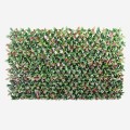 Konstgjord häck 200x100cm photinia trädgård utdragbar spaljé Ivoss Kampanj