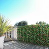Konstgjord häck 200x100cm photinia trädgård utdragbar spaljé Ivoss Försäljning