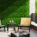 Konstgjord häck 50x50cm falsk ormbunke växt 3D trädgård balkong Pritus Försäljning