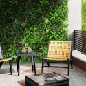 Konstgjord häck 100x100cm realistisk 3D-växt balkong trädgård Briux Försäljning