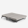 2-sits bäddsoffa modern design tyg vardagsrum Bellamy Kostnad