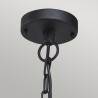 Hängande lampa i metall för utomhusbruk industriell stil Klampenborg8 Bestånd
