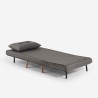 Set med 2-sits bäddsoffa och hopfällbar fåtölj skandinavisk stil Sienna Pris