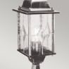 Golvlampa utomhus trädgård aluminiumlykta IP44 Wexford 3 Erbjudande