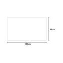 Badrumsspegel 130x80cm retrobelyst design LED-lampor Strokkur XXL Rabatter