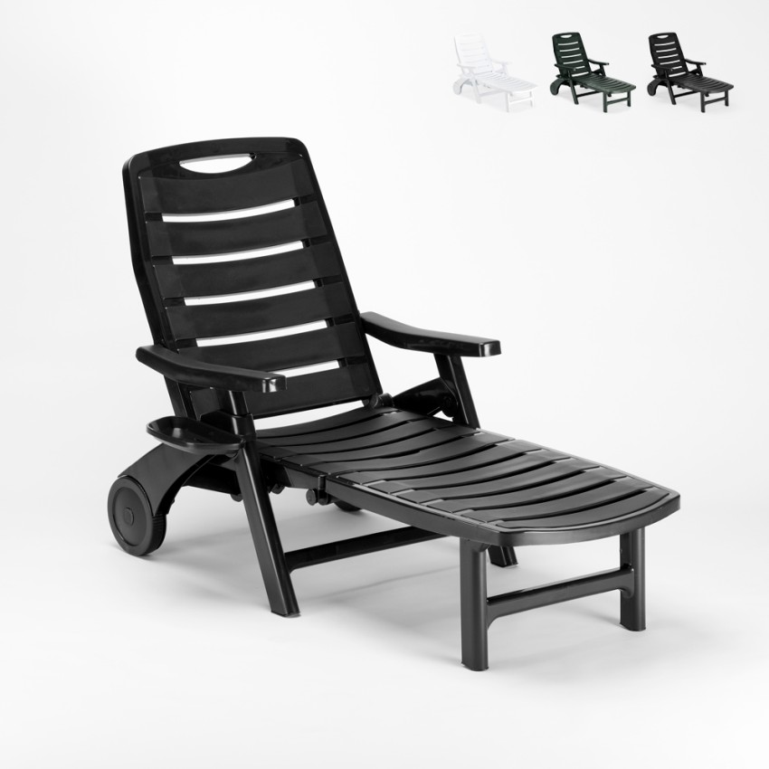 Fällbar Solsäng i Plast för Pool och Strand Premiere Grand Soleil Kostnad