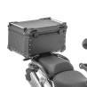 Toppbox för motorcykel och moped 80 liter 2 hjälmar universal Topcase Maverick XXL Bestånd