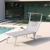 Solsäng Strand Hav Professionell Aluminium Solstol Italia 