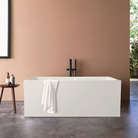 SARIA Fristående rektangulärt badkar i modern design 150x68 cm Kampanj