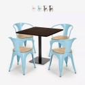 set horeca 90x90cm bord 4 stolar bar restaurang dunmore Försäljning