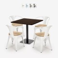 set horeca 90x90cm bord 4 stolar bar restaurang dunmore Kampanj