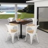 set horeca 90x90cm bord 4 stolar bar restaurang dunmore Modell