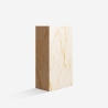 Soffbord med modern design i marmoreffekt 90x50x28cm Mahner Erbjudande