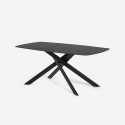 Modernt matbord 180x90cm design med marmoreffekt Tijuana Katalog