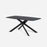 Modernt matbord 180x90cm design med marmoreffekt Tijuana Katalog