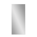 HAMSTUR-S Stor golv-/väggspegel i silver 180x80 cm Försäljning
