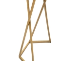 Set med 2 hexagonala soffbord i förgylld metall och spegel Esagonal Rabatter