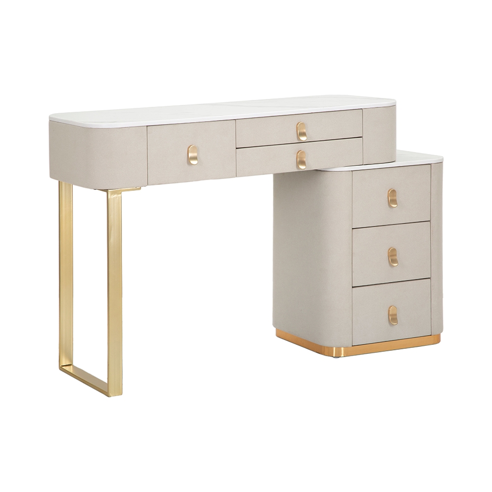 Sminkstation för sovrum med 6 lådor Vanity
