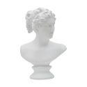 Klassisk dekorativ byst i polyresin 34 cm Woman Kampanj