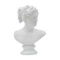 Klassisk dekorativ byst i polyresin 34 cm Woman Kampanj