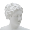 Klassisk dekorativ byst i polyresin 34 cm Woman Erbjudande