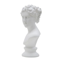 Klassisk dekorativ byst i polyresin 34 cm Woman Rea