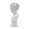 Klassisk dekorativ byst i polyresin 34 cm Woman Rea