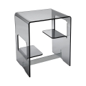 Soffbord sängbord i transparent plexiglas Enan Katalog