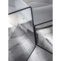 Designsoffbord i transparent plexiglas Bangles Katalog