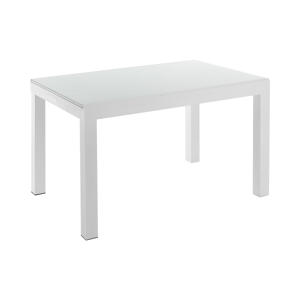 FAR Förlängningsbart glasbord 120–350x83 cm för matrum och kök Kampanj