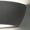 Modern vit keramikvägglampa minimal Salem Rabatter