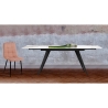 ONICE Förlängningsbart matbord med keramikskiva 140–200x81 cm Bestånd