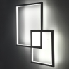 RHOS Geometrisk LED-vägglampa i modern design Mått