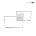 RHOS Geometrisk LED-vägglampa i modern design Bestånd