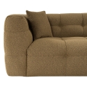 Modern 2-sits soffa i kaki färgad bouclé 192 cm Cady 2 Katalog