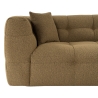 Modern 2-sits soffa i kaki färgad bouclé 192 cm Cady 2 Katalog