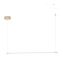 Hänglampa med LED-stång i metall 120cm Genius L Erbjudande