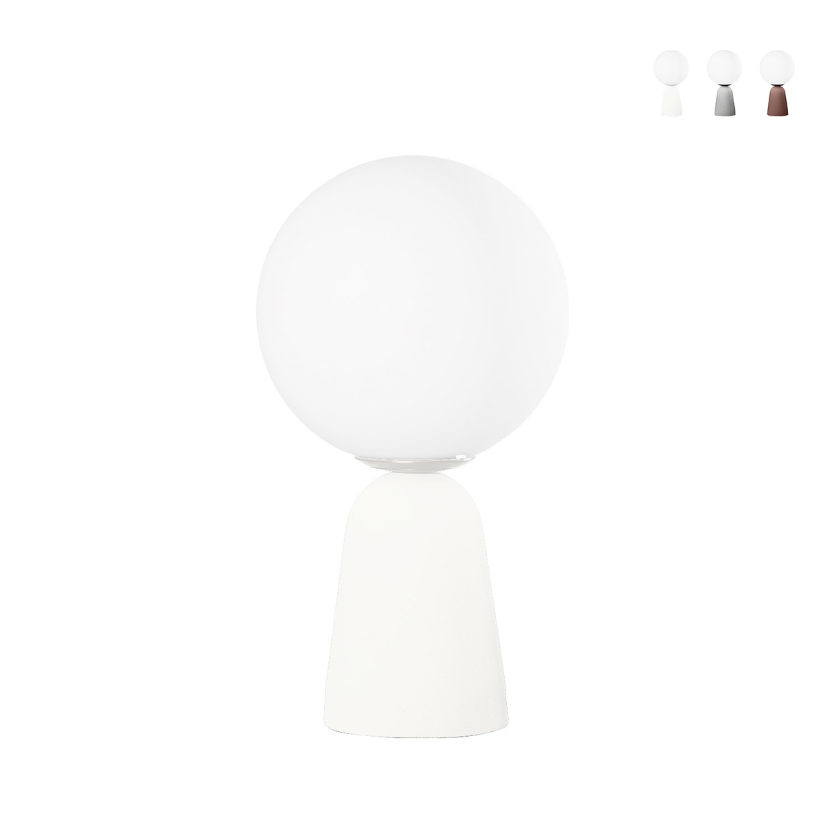 Modern bordslampa i betong med rund lampskärm H33cm Rock Table Erbjudande Modern bordslampa i betong med rund lampskärm H33cm Rock Table Erbjudande