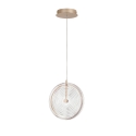 LED-pendellampa Ø30cm med dekorerat glas Jokey S Kostnad