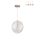 LED-pendellampa Ø45cm i glas och metall Jokey L Erbjudande
