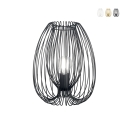 Modern bordslampa med metallbur Camp-T Kampanj