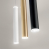 Modern LED-hänglampa med rörformig diffusor Prado-C Bestånd