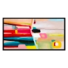Abstrakt tavla 124x64 cm målad på plexiglas med svart ram Druvt Kampanj