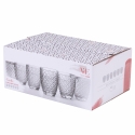 Set med 6 vattenglas 325ml i transparent glas Castle Erbjudande